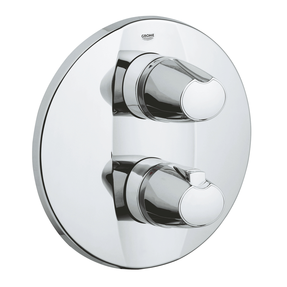 GROHE Grohtherm 3000 Thermostat mit integrierter 2-Wege-Umstellung für Wanne oder Dusche mit mehr als einer Brause #19358000 - chrom