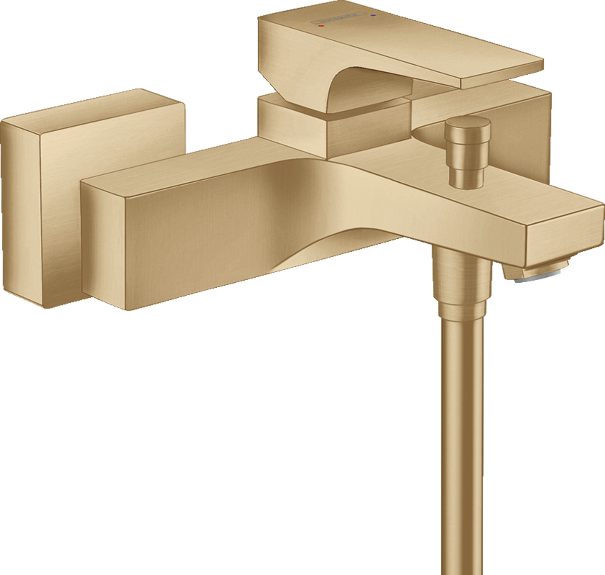 HANSGROHE Metropol Einhebel-Wannenmischer Aufputz mit Hebelgriff #32540140 - Brushed Bronze