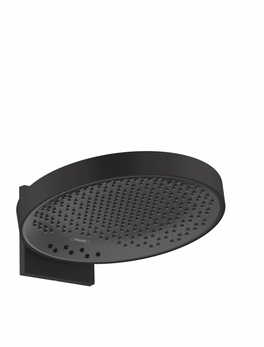 Picture of HANSGROHE Rainfinity Overhead shower 360 3jet with wall connector #26234670 - Matt Black