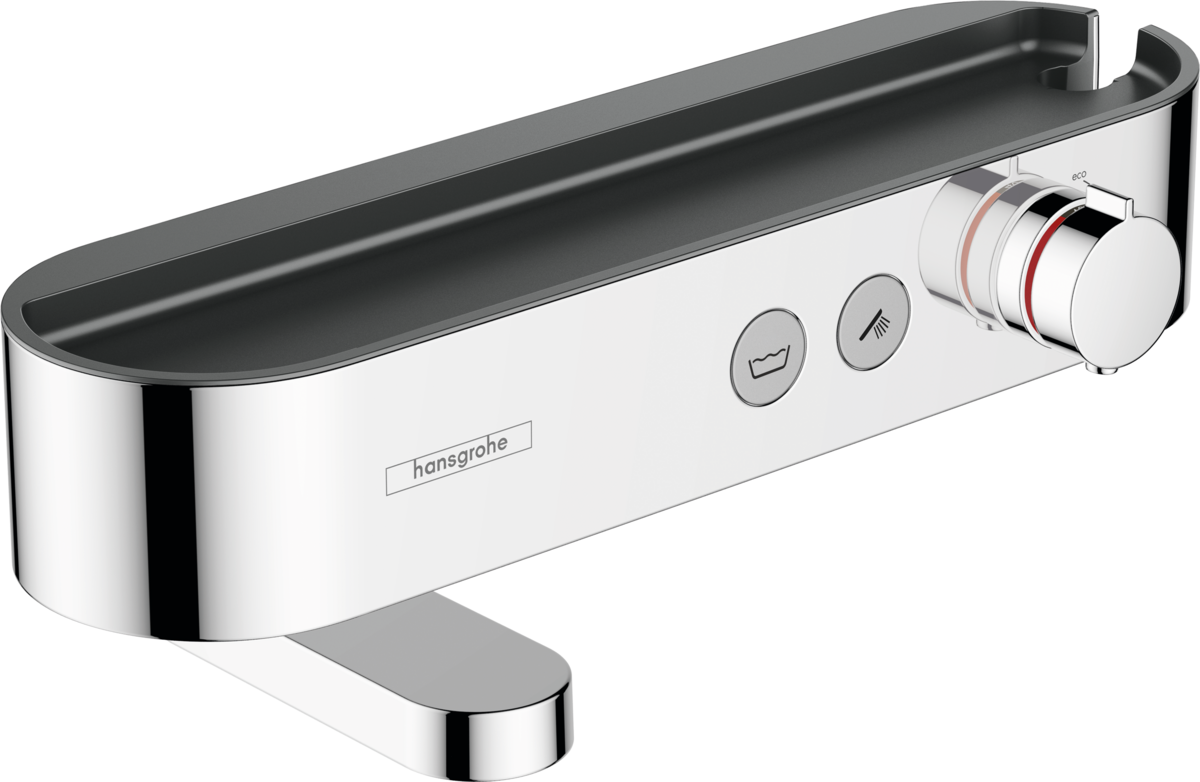 HANSGROHE ShowerTablet Select Banyo termostatı 400 aplike montaj #24340000 - Krom resmi