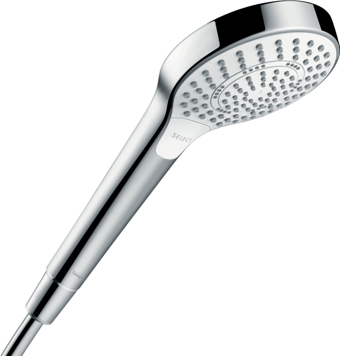 Picture of HANSGROHE Croma Select S Hand shower 110 Multi #26800400 - White/Chrome