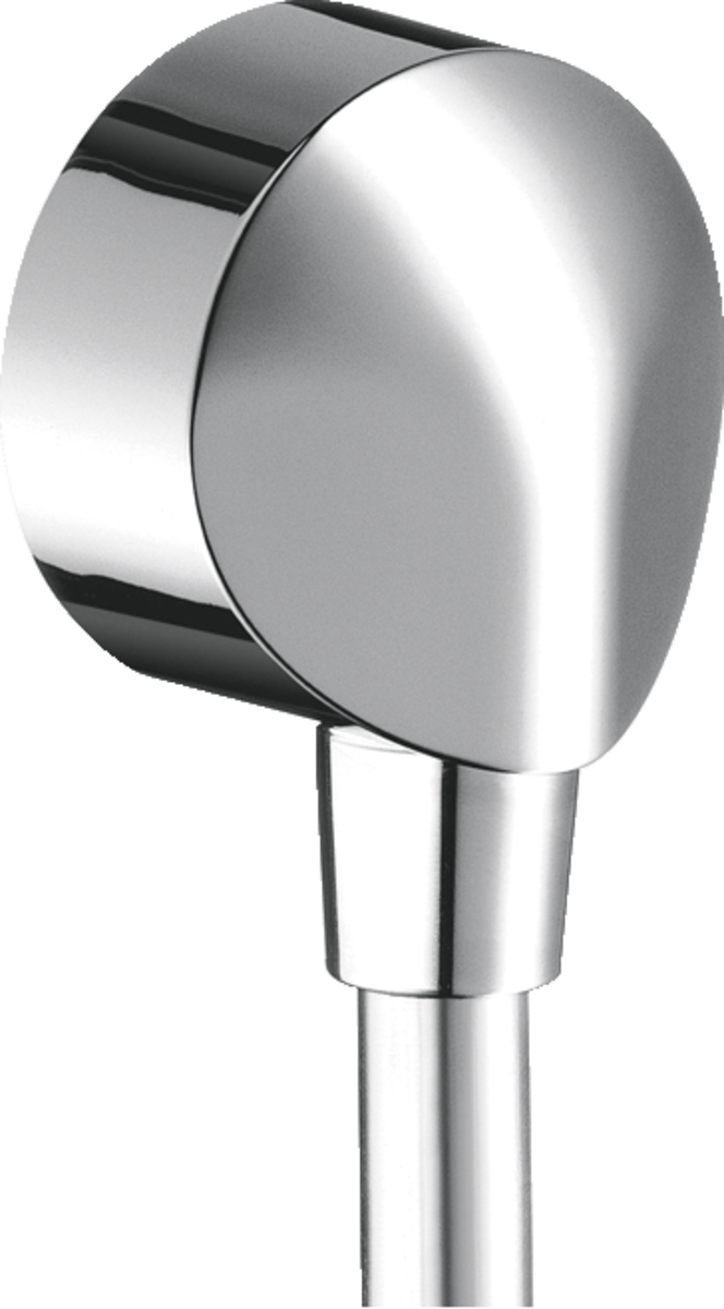 Picture of HANSGROHE FixFit Wall outlet E without non-return valve #27454000 - Chrome