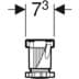 Bild von GEBERIT Set Füße und Traversen, für Duschwannen aus Steinharz, ab 140 cm #554.962.00.1