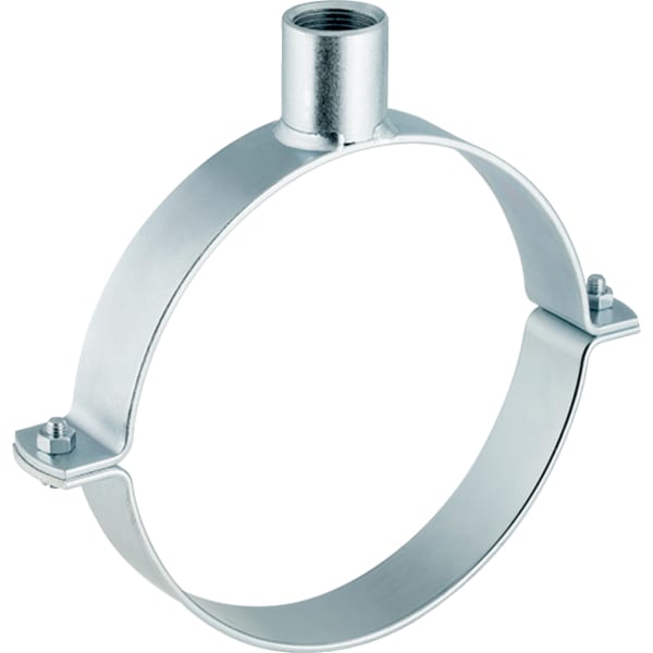 GEBERIT Rohrschelle mit Gewindemuffe G 1 1/4" #370.841.00.1 - galvanisch verzinkt