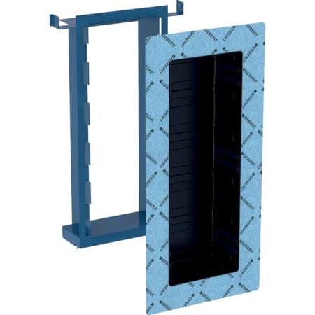 GEBERIT Duofix Element für Nischenablagebox mit Einlegeböden #111.590.00.1
