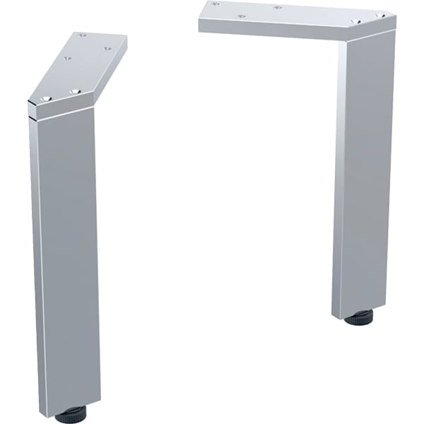 GEBERIT Set Füße schmal #502.330.00.1 - chrom / glänzend
