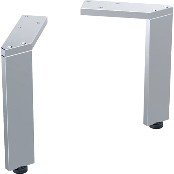 GEBERIT Set Füße schmal #502.329.00.1 - chrom / glänzend