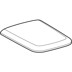 GEBERIT iCon Square klozet kapağı Beyaz / Parlak #571900000 resmi