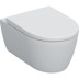 Bild von GEBERIT iCon Set Wand-WC Tiefspüler, geschlossene Form, Rimfree, mit WC-Sitz weiß 501.664.00.1