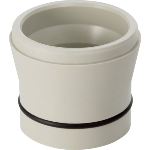 GEBERIT Standrohrkonus mit O-Ring #352.333.08.1 - kieselgrau