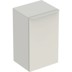 Bild von GEBERIT Smyle Square Seitenschrank mit einer Tür Korpus und Front: weiß / lackiert hochglänzend Griff: weiß / pulverbeschichtet matt 500.360.00.1