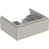 Bild von GEBERIT Xeno² Unterschrank für Waschtisch, mit einer Schublade #500.505.43.1 - sculturagrau / Melamin Holzstruktur