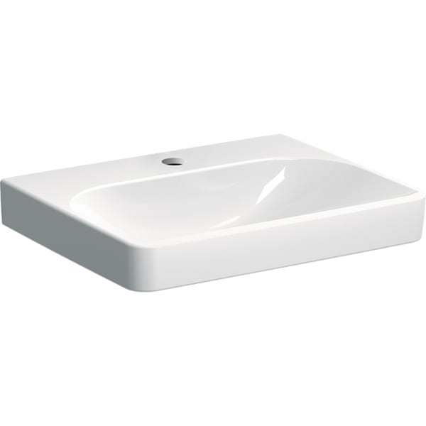 GEBERIT Smyle Square Waschtisch 501.732.00.1 weiss