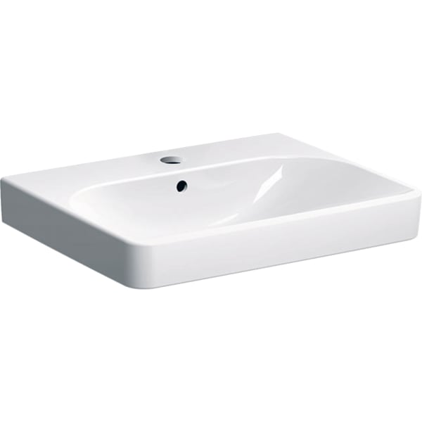GEBERIT Smyle Square Waschtisch #500.229.01.1 - weiß