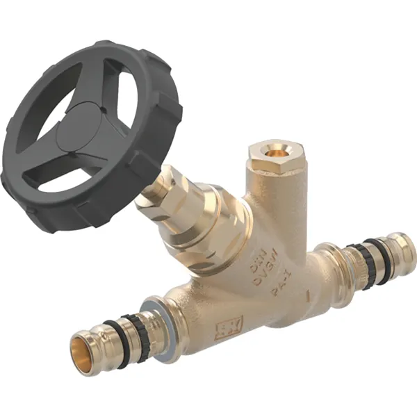 Picture of GEBERIT Mepla angle-seat stop valve #606.032.00.1