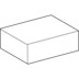 Bild von GEBERIT Xeno² Seitenschrank mit einer Schublade #500.507.43.1 - sculturagrau / Melamin Holzstruktur