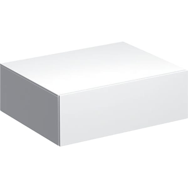 εικόνα του GEBERIT Xeno² low cabinet with one drawer scultura grey / wooden-textured melamine #500.507.43.1
