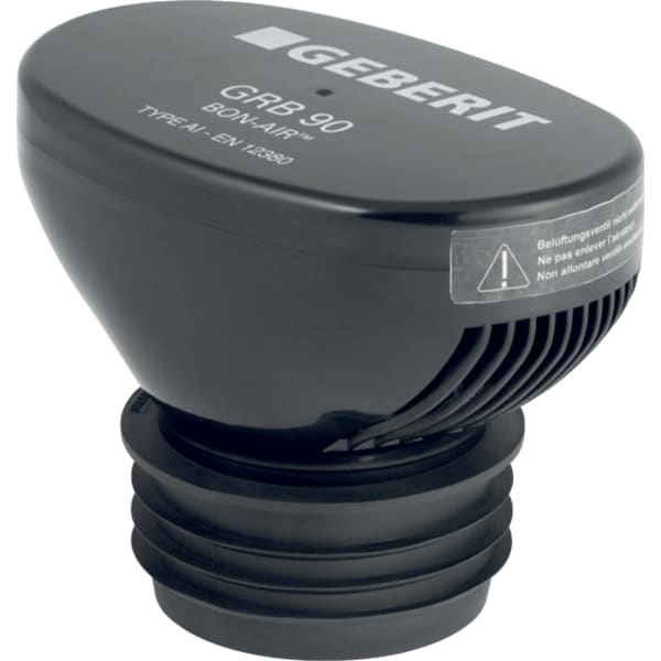 GEBERIT Belüftungsventil GRB90, für Geberit Silent-PP und Geberit Silent-Pro #307.006.00.1 - schwarz