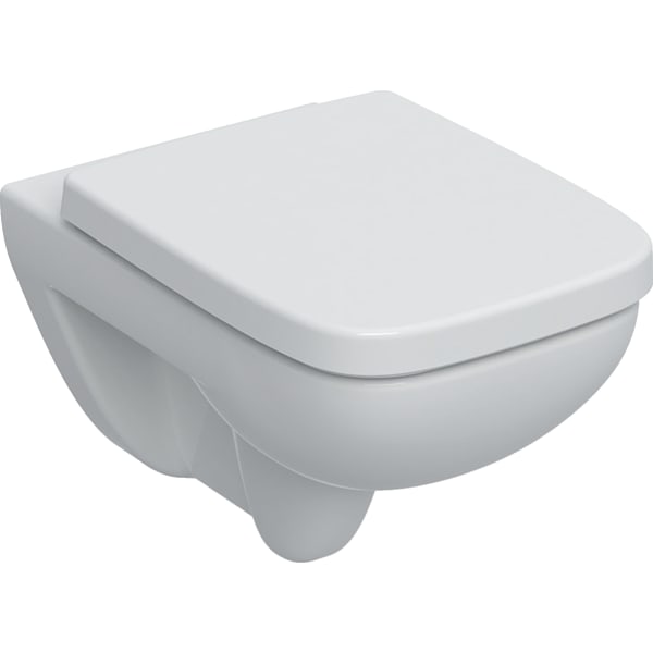 GEBERIT Renova Plan Set Wand-WC Tiefspüler, mit WC-Sitz #501.758.00.1 - weiß