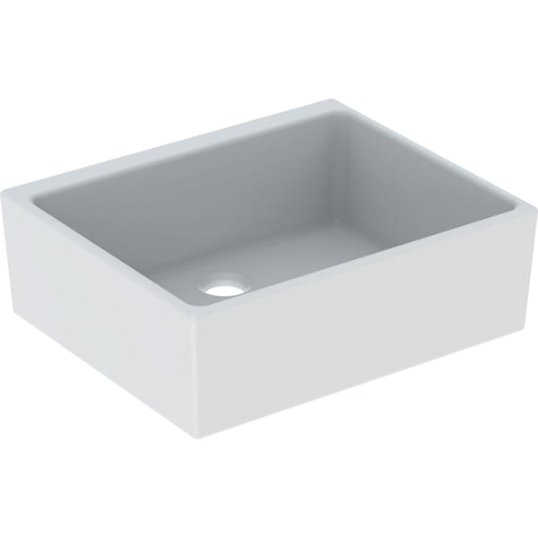 GEBERIT Publica Mehrzweckbecken ohne Überlauf, Höhe 13 cm #360050000 - weiß