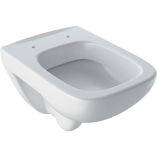 GEBERIT Renova Compact Square Wand-WC Tiefspüler, verkürzte Ausladung #206145600 - weiß / KeraTect