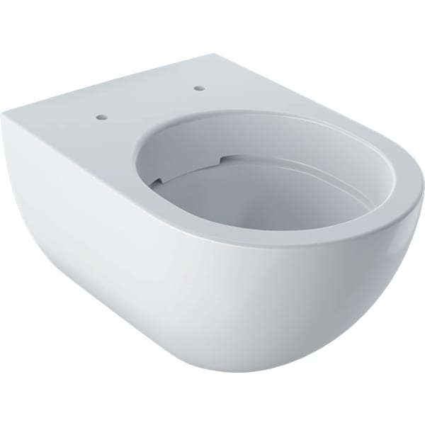 Picture of GEBERIT Acanto wall-hung WC, concealed flush plate, Rimfree #500.600.01.8 - white / KeraTect
