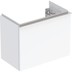 Bild von GEBERIT iCon Unterschrank für Handwaschbecken, mit einer Schublade #502.302.01.2 - Korpus und Front: weiß / lackiert hochglänzend Griff: hoch-glanzverchromt