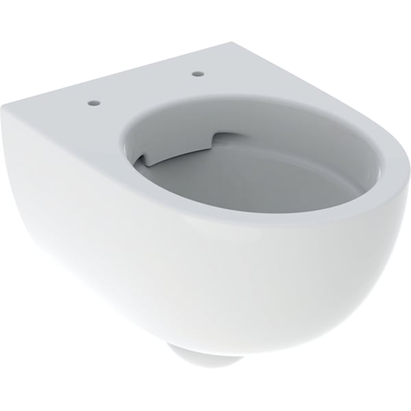 εικόνα του GEBERIT Renova Compact wall-hung WC Washdown flush, shortened projection, closed shape, Rimfree #500.377.01.1 - white