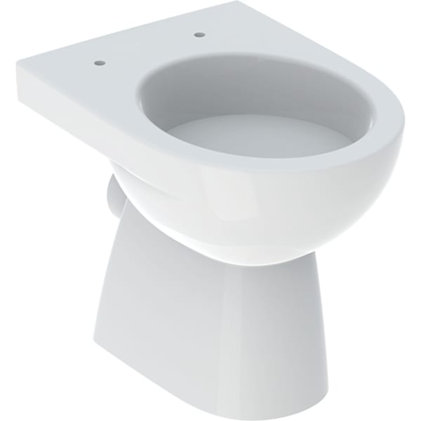 GEBERIT Renova Stand-WC Tiefspüler, Abgang horizontal, teilgeschlossenes Keramikdesign #500.810.01.2 - weiß