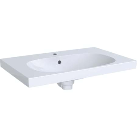 Picture of GEBERIT Acanto washbasin with shelf surface white #500.623.01.2