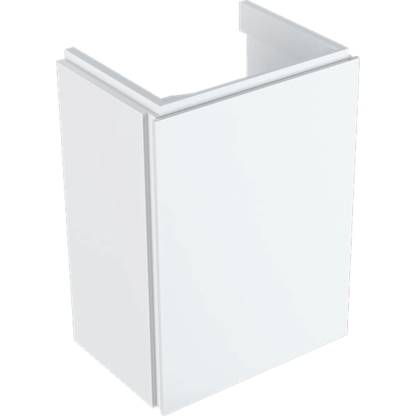εικόνα του GEBERIT Xeno² cabinet for handrinse basin, with one door white / high-gloss coated #500.502.01.1