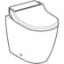 Bild von GEBERIT AquaClean Tuma Classic WC-Komplettanlage Stand-WC, wandbündig #146.320.11.1 - WC-Keramik: weiß / KeraTect Designabdeckung: weiß