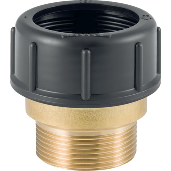 Picture of GEBERIT HDPE straight adaptor with male thread and compression joint #359.311.00.1