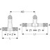 Bild von GEBERIT FlowFit Set Anschluss-T-Stücke für Vor- und Rücklauf, mit Anschlussverschraubung für Eurokonus #619.441.22.2