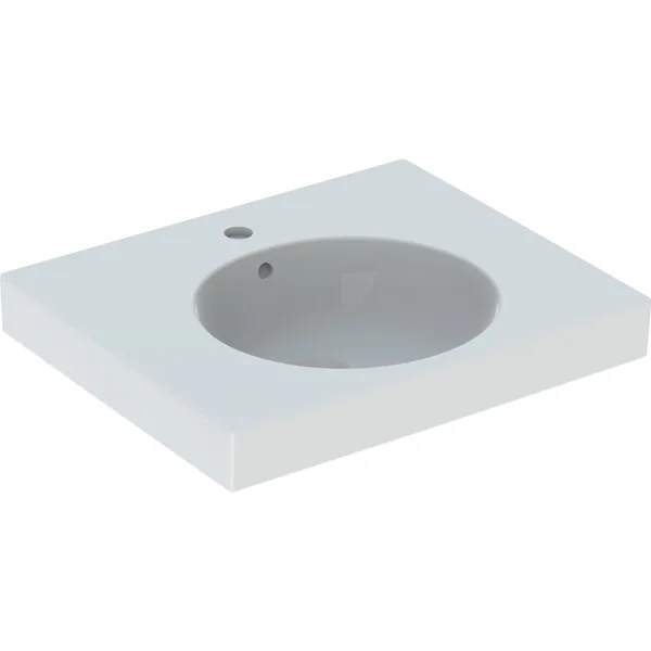 εικόνα του GEBERIT Preciosa II washbasin with shelf #123290600 - white / KeraTect