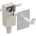 Bild von GEBERIT Set UP-Geruchsverschluss für Waschbecken, Abgang horizontal #151.121.00.1 - Edelstahl gebürstet