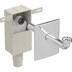 Bild von GEBERIT Set UP-Geruchsverschluss für Waschbecken, Abgang horizontal #151.120.11.1 - weiß-alpin