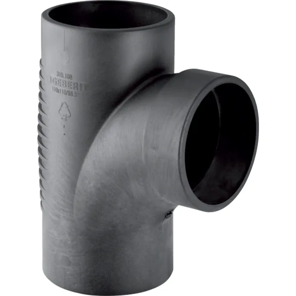 Picture of GEBERIT Silent-db20 branch fitting 88.5°, swept-entry #310.108.14.1