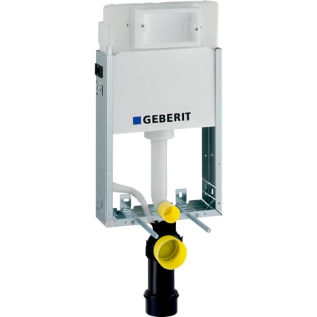 GEBERIT KombifixBasic element for wall-hung WC, 108 cm, with Delta concealed cistern 12 cm #110.100.00.1 resmi