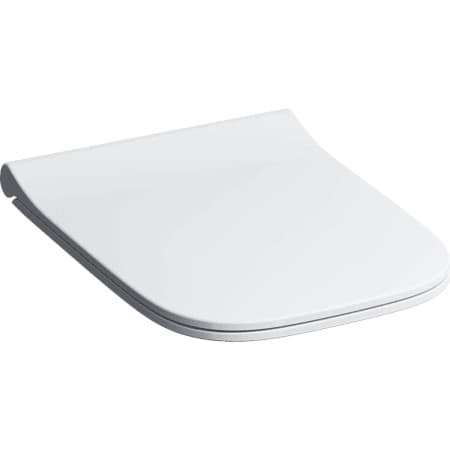 Bild von GEBERIT Smyle Square WC-Sitz schmales Design, Sandwichform #500.239.01.1 - weiß / glänzend