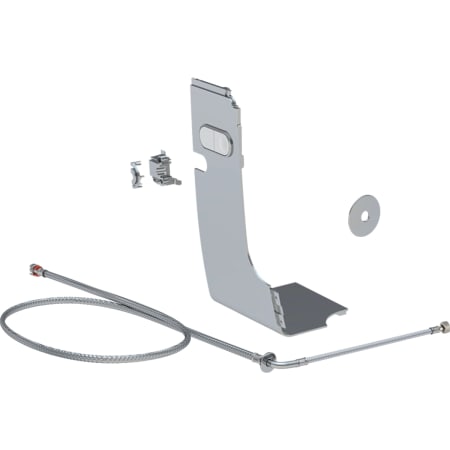 Picture of GEBERIT Water supply connection set for concealed cisterns 8 / 12 cm, for Geberit AquaClean Mera WC complete solutions white alpine #147.030.11.1
