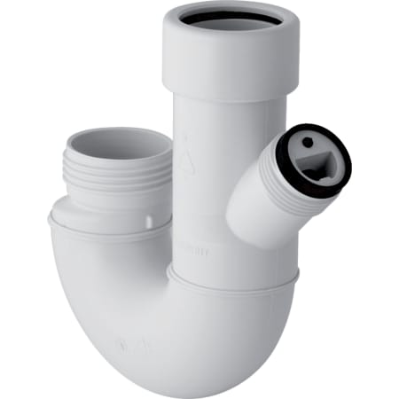 Picture of GEBERIT double chamber odour trap for appliance connection #252.053.11.1 - white-alpine