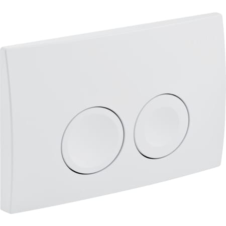 Picture of GEBERIT Delta25 flush plate for dual flush white #115.125.11.5