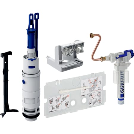 Picture of GEBERIT conversion set for dual flush with filling valve type 380, for concealed cistern type 110.800 #240.515.00.2