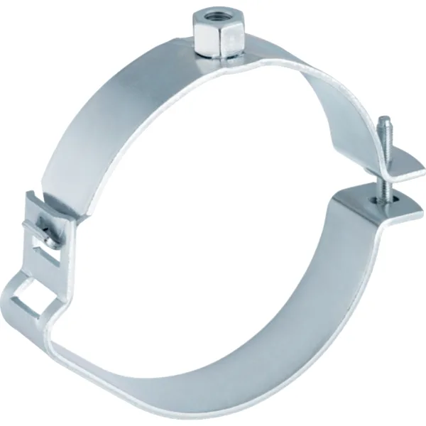 Picture of GEBERIT pipe bracket with threaded socket M10, adjustable galvanized #369.843.00.2