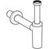 Bild von GEBERIT Tauchrohrgeruchsverschluss für Waschbecken, Abgang horizontal #151.034.21.1 - hochglanz-verchromt