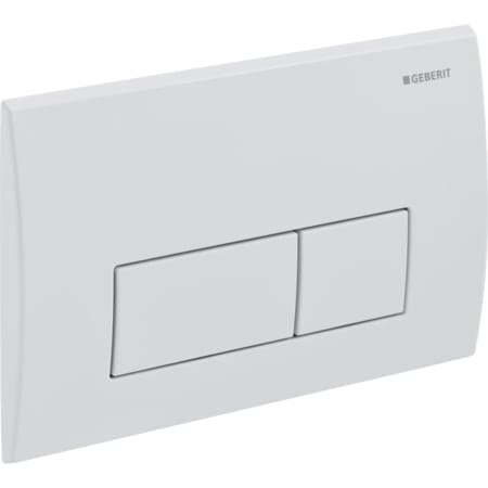 Picture of GEBERIT Kappa50 flush plate for dual flush gloss chrome-plated #115.260.21.1