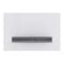 Bild von GEBERIT Sigma50 Betätigungsplatte für 2-Mengen-Spülung, Metallfarbe schwarzchrom #115.671.11.2 - Grundplatte und Tasten: schwarzchrom Deckplatte: weiß