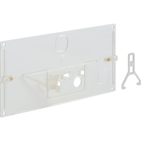Picture of GEBERIT protection plate with bracket and lever mechanism #240.026.00.1