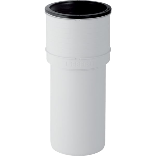 GEBERIT Silent-PP Anschlussstutzen für WC #390.592.11.1 - weiß-alpin